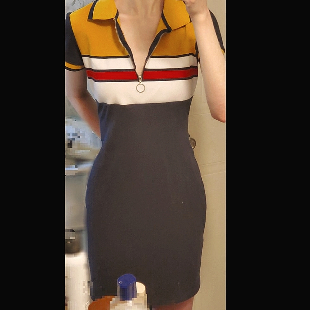 Almost Famous fitted T-shirt mini dress